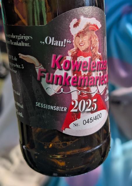 Kowelenzer Funkemarieche 2025 4.9%, Lahnsteiner Brauerei, Germany