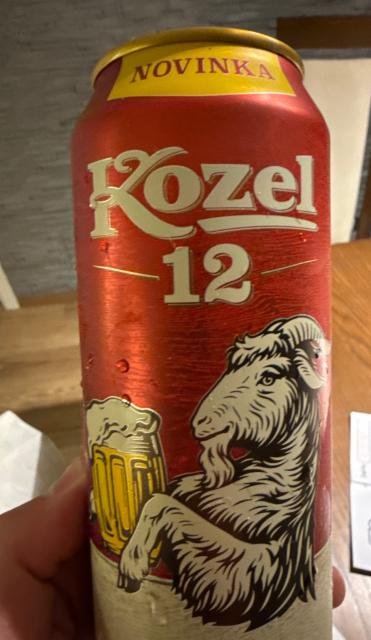 Kozel 12 5.1%, Pivovar Velké Popovice (Asahi Breweries), Czech Republic