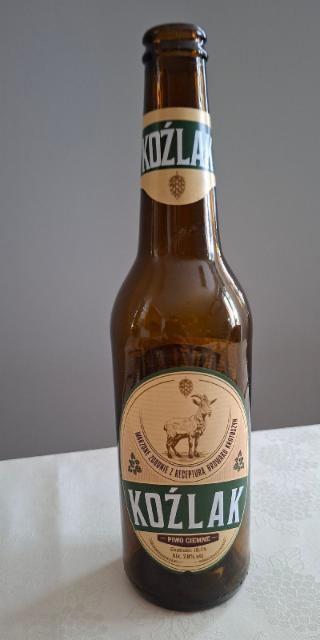 Koźlak Piwo Ciemne Receptrura Browaru Krotoszyn 7.8%, Browar Amber, Poland