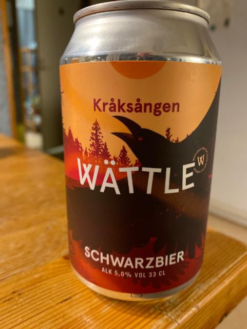 Kråksången 5.0%, Wättle Brygghus, Sweden