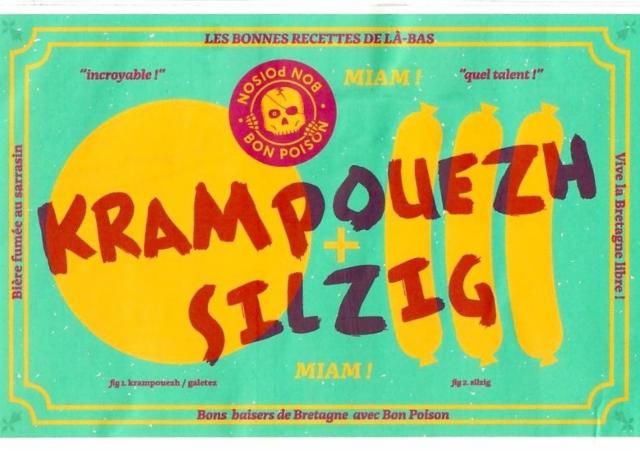 Krampouezh + Silzig 4.9%, Brasserie Bon Poison, France