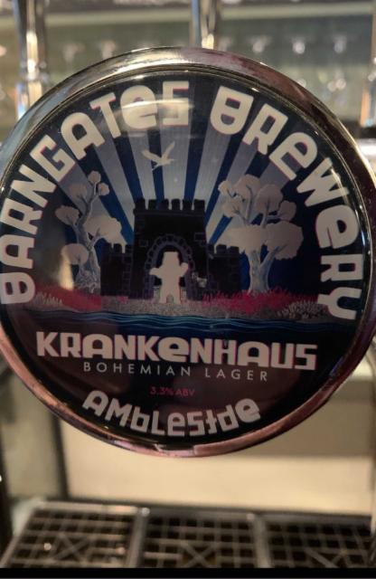 Krankenhaus 3.3%, Barngates Brewery, England