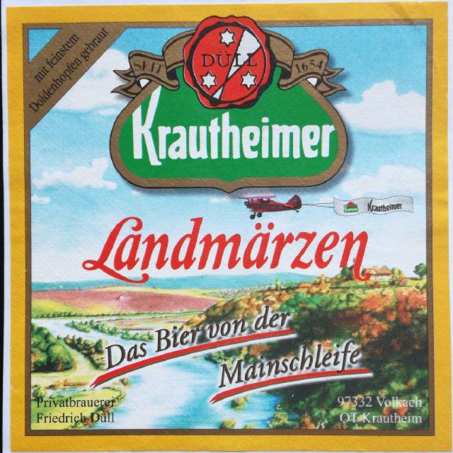 Krautheimer Landmärzen 5.6%, Privatbrauerei Friedrich Düll, Germany