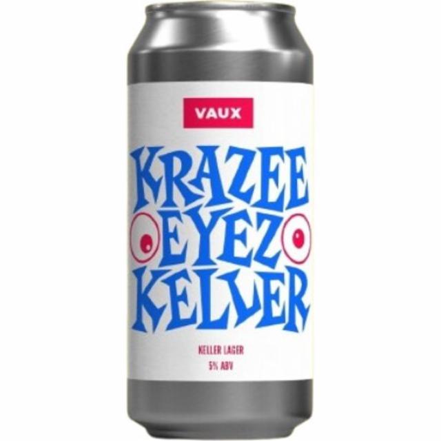 Krazee Eyez Keller 5.0%, Vaux Brewery, England