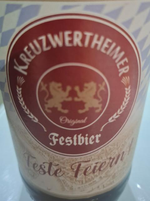 Kreuzwertheimer Festbier 5.5%, Spessart Brauerei, Germany