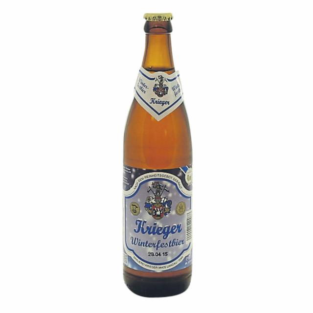 Krieger Winterfestbier 5.4%, Krieger Bräu, Germany