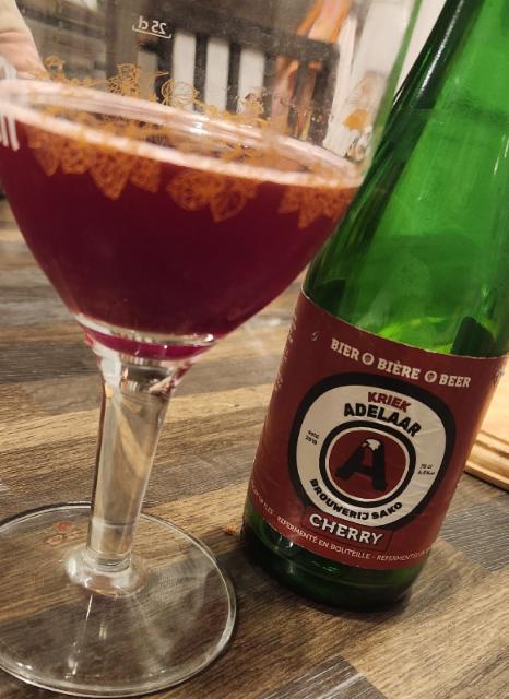 Kriek Adelaar Cherry 6.5%, Sako Brewery, France