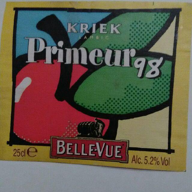 Kriek Primeur 98 5.2%, Belle-Vue (AB InBev), Belgium