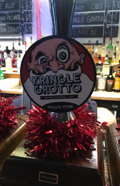 Kringle Grotto 4.2%, Hollow Stone Brewing Company, England