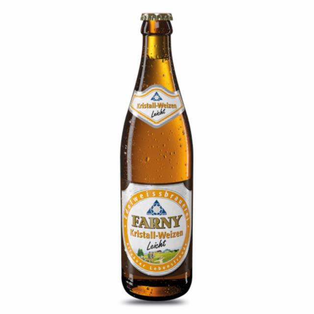 Kristall Weizen Leicht 3.2%, Edelweissbrauerei Farny, Germany