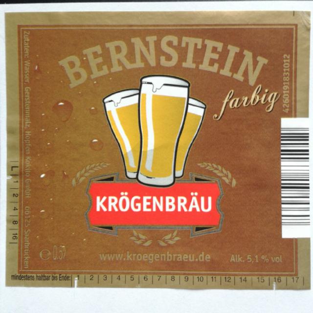 Krögenbräu Bernstein, Krögenbräu