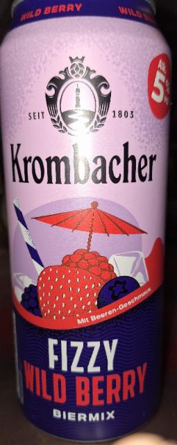 Krombacher Fizzy Wild Berry, Krombacher Brauerei