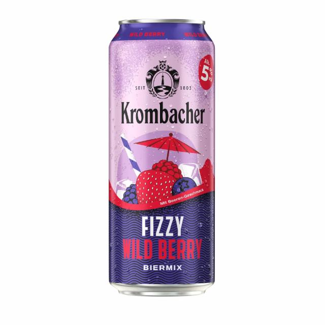 Krombacher Fizzy Wild Berry, Krombacher Brauerei