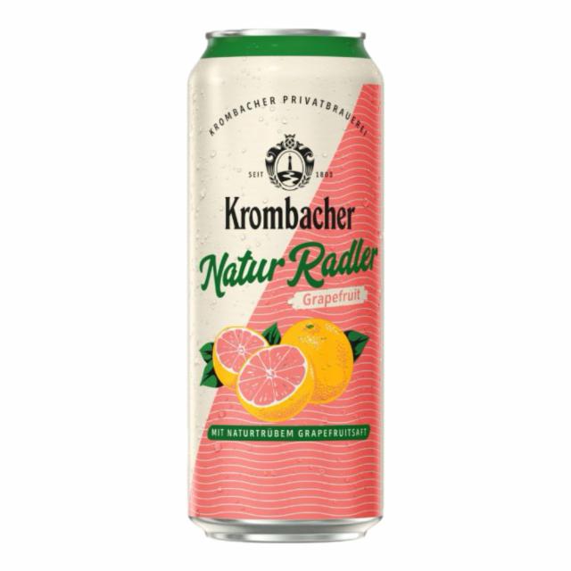 Krombacher Natur Radler Grapefruit 2.0%, Krombacher Brauerei, Germany