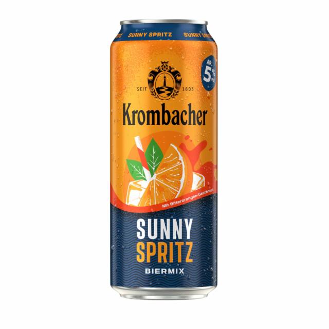 Krombacher Sunny Spritz 5.0%, Krombacher Brauerei, Germany