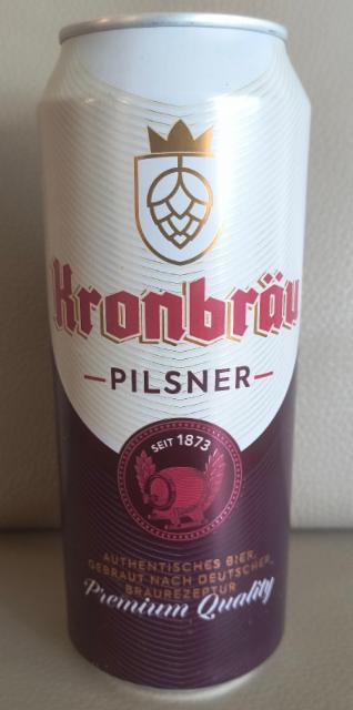 Kronbrau Pilsner 5.0%, Banjalučka Pivara, Bosnia and Herzegovina