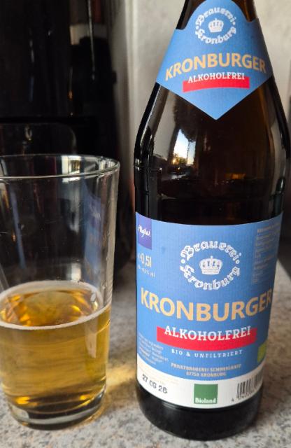 kronburger bio alkoholfrei, Privatbrauerei Schweighart