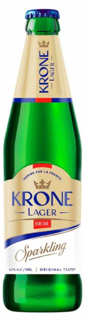 Krone Lager 4.7%, Baltika Brewery / Пивоваренная компания Балтика, Russia