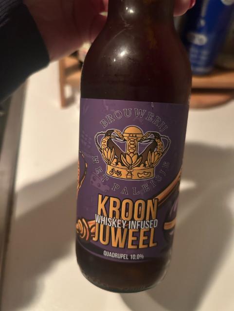 Kroon Juweel whiskey infused, Brouwerij Het Paleisje