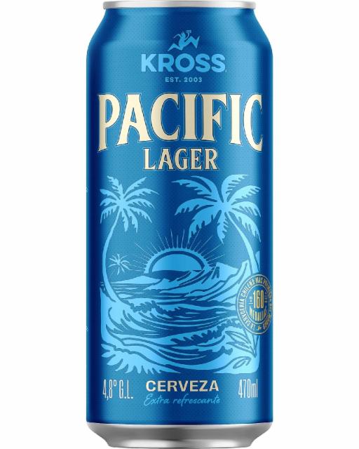 krooss pacific lager 4.8%, Kross, Chile