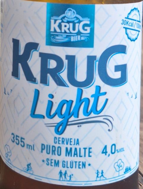 Krug Light 4.0%, Cervejaria Krug Bier, Brazil