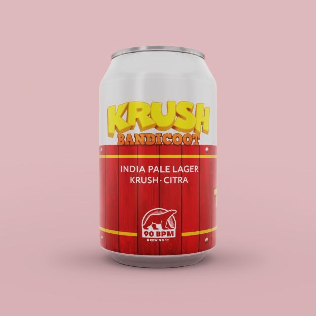 Krush Bandicoot 6.0%, 90 BPM Brewing Co., France