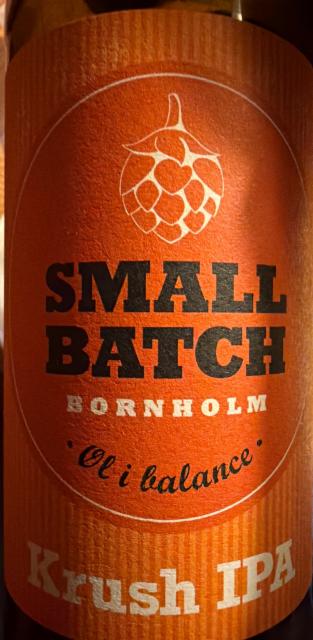 Krush IPA, Small Batch Bornholm