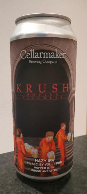 Krush Moving Pictures 7.0%, Cellarmaker Brewing Company, United States