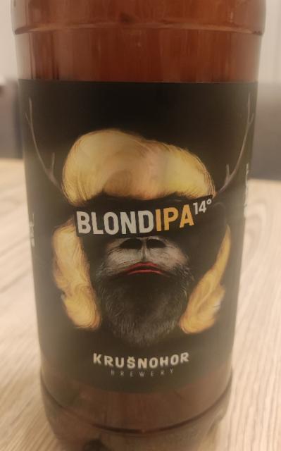 krusnohor blondipa, Pivovar Krušnohor s.r.o. Kraslice