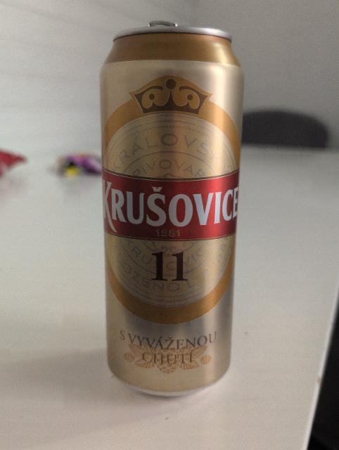 Krušovice Ležák 11 4.6%, Královský Pivovar Krušovice (Heineken), Czech Republic