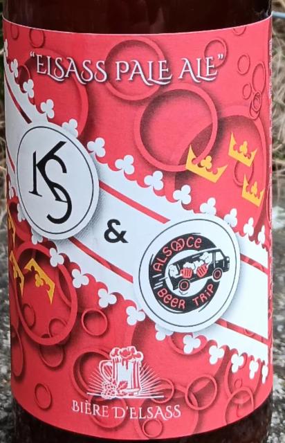 ks elsass pale ale 5.9%, Brasserie KS, France
