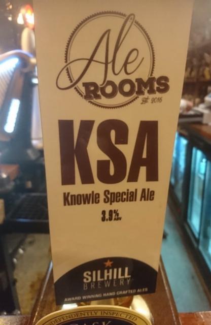 KSA 3.9%, Silhill Brewery, England