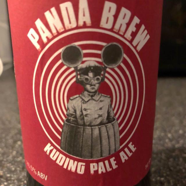 Kuding Pale Ale 6.5%, Panda Brew, China