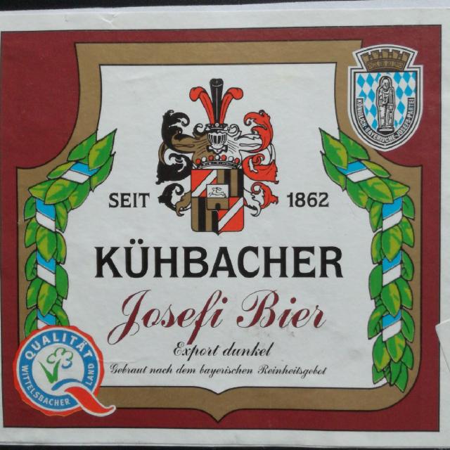 Kühbacher Josefi Bier 5.5%, Brauerei Kühbach, Germany