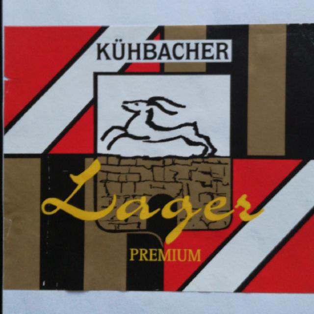 Kühbacher Lager 4.8%, Brauerei Kühbach, Germany