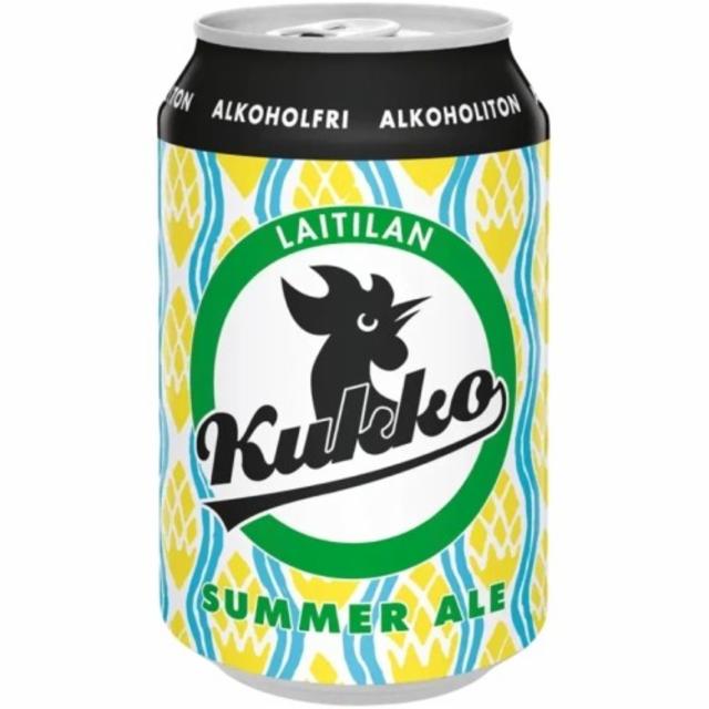 Kukko Summer Ale Alkoholiton, Laitilan Wirvoitusjuomatehdas