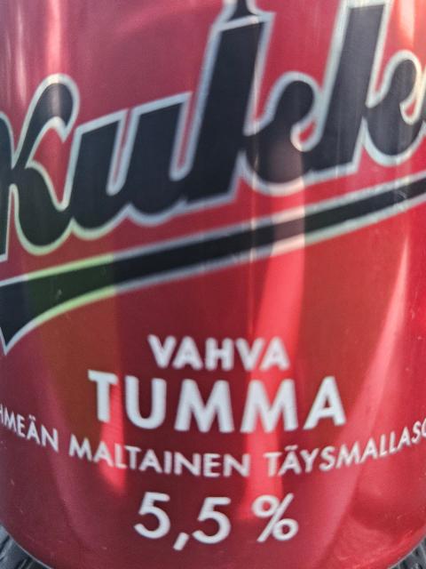 kukko vahva tumma 5.5%, Laitilan Wirvoitusjuomatehdas, Finland