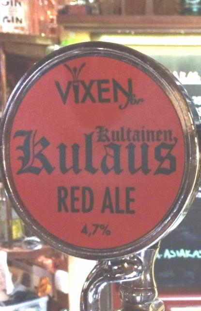 Kultainen Kulaus Red Ale / Kulaus Red Ale 4.7%, Vixen Panimo, Finland