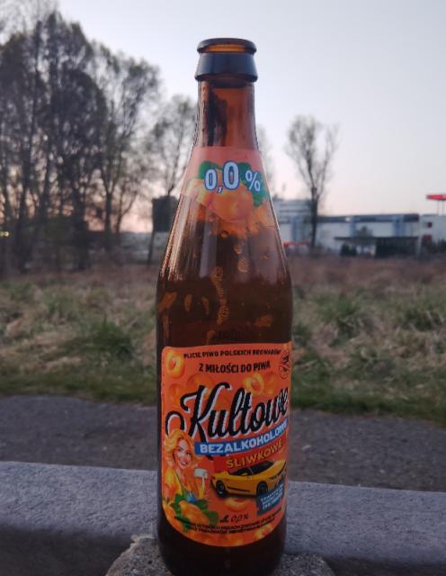 Kultowe Bezalkoholowe Śliwkowe 0.0%, Kultowy Browar Staropolski, Poland