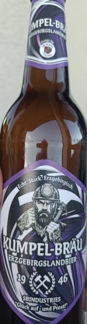 Kumpel-Bräu Erzgebirgslandbier 4.7%, Privatbrauerei Christian Fiedler, Germany