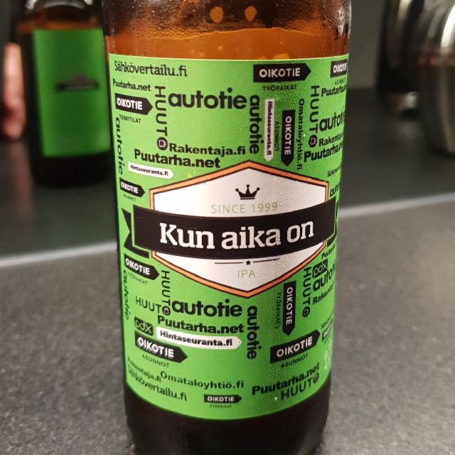 Kun aika on 4.5%, Stadin Panimo, Finland