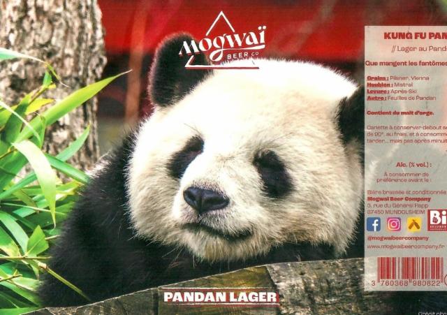 Kung Fu Pandan 4.7%, Mogwaï Beer Company, France