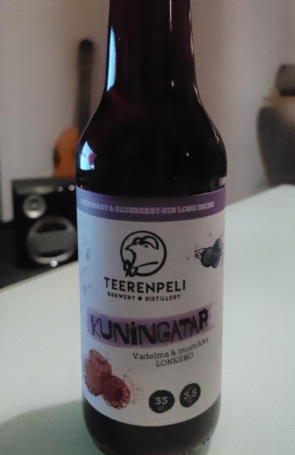 Kuningatar Vadelma & Mustikka Lonkero 3.5%, Teerenpeli Panimo & Tislaamo, Finland