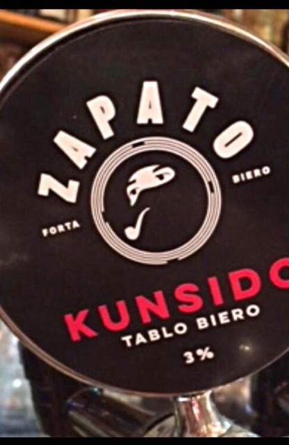 Kunsido 3.0%, Zapato Brewery, England