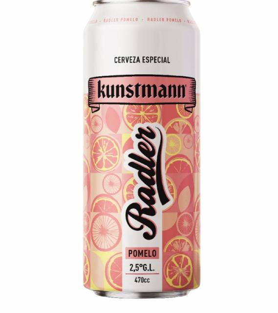 kunstmann pomelo 2.5%, Compañia Cervecera Kunstmann, Chile