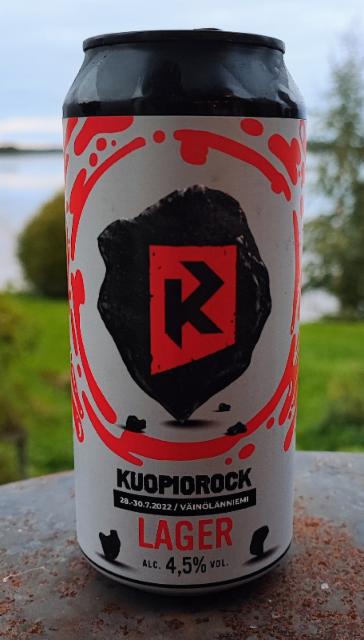 Kuopiorock Lager 4.5%, RPS Brewing, Finland