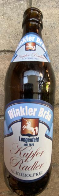 Kupfer Radler Alkoholfrei, Winkler Bräu