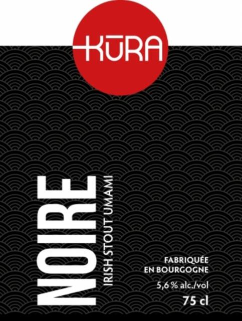 Kura Irish Stout Unami, Kura De Bourgogne