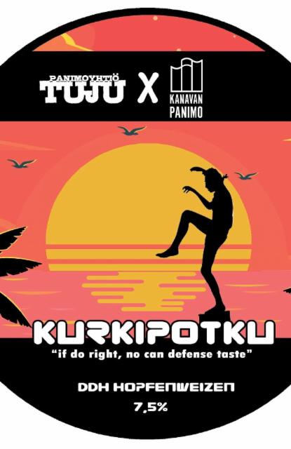 Kurkipotku 7.5%, Panimoyhtiö Tuju, Finland
