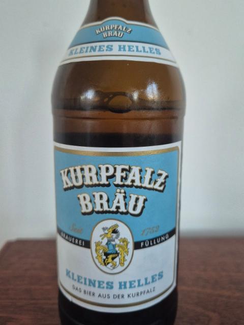 Kurpfalz Bräu 5.2%, Weldebraü, Germany